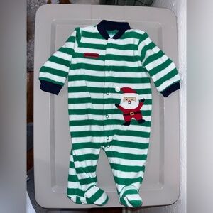 Fleece 0-3 month Christmas sleeper